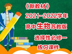 《新教材》2021-2022学年高中生物苏教版选择性必修一练习课件